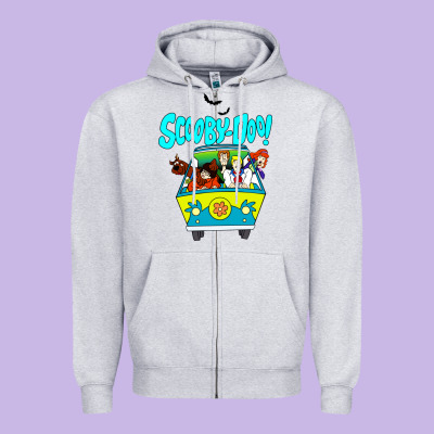 Scooby Doo Zipper Hoodie Designed By Artisfamous