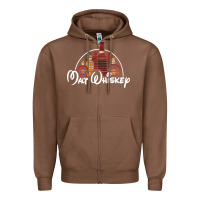 Chestnut malt whiskey Zipper Hoodie - artisFamous