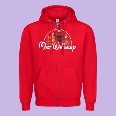 Malt Whiskey Zipper Hoodie Designed By Artisfamous