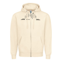 Sandshell pittsburgh skyline city Zipper Hoodie - artisFamous