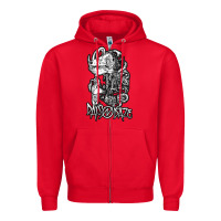 Red days n daze Zipper Hoodie - artisFamous
