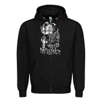 Black days n daze Zipper Hoodie - artisFamous