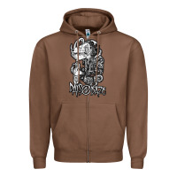 Chestnut days n daze Zipper Hoodie - artisFamous