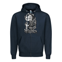 Navy days n daze Zipper Hoodie - artisFamous