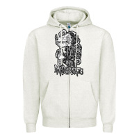 Oatmeal Heather days n daze Zipper Hoodie - artisFamous