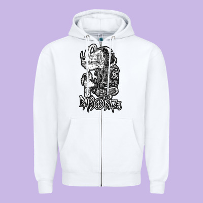 Days N Daze Zipper Hoodie Designed By Artisfamous