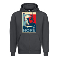 Smoke boba fett for president Zipper Hoodie - artisFamous