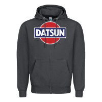 Smoke New Japanese Datsun Fanatics Zipper Hoodie - artisFamous
