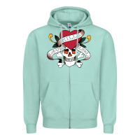 Seafoam Funny Ed Hardy Sarcasme Saying New Zipper Hoodie - artisFamous