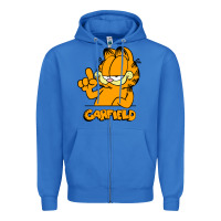 True Royal Funny Garfild new vector design Zipper Hoodie - artisFamous