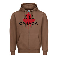 Chestnut The Blame Canada New Zipper Hoodie - artisFamous