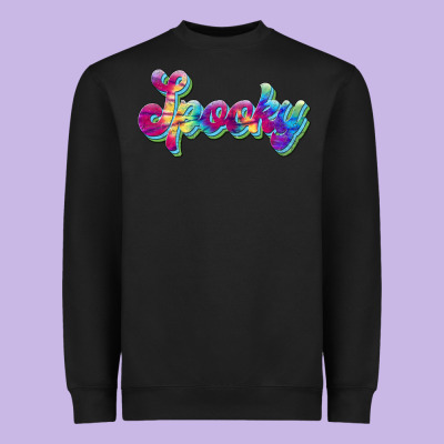 Spooky Heavyweight Sweatshirt Designed By Jahusdesignshop