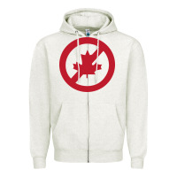 Oatmeal Heather The Blame canada Zipper Hoodie - artisFamous