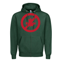 Sports Green The Blame canada Zipper Hoodie - artisFamous