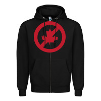 Black The Blame canada Zipper Hoodie - artisFamous