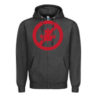 Charcoal Heather The Blame canada Zipper Hoodie - artisFamous