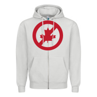 Dove Grey The Blame canada Zipper Hoodie - artisFamous