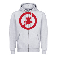 Heather Grey The Blame canada Zipper Hoodie - artisFamous
