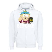 White New Park Beefcake Zipper Hoodie - artisFamous