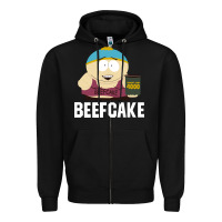 Black New Park Beefcake Zipper Hoodie - artisFamous