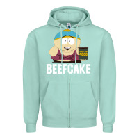 Seafoam New Park Beefcake Zipper Hoodie - artisFamous