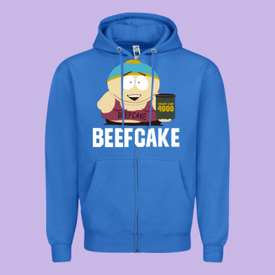 New Park Beefcake Zipper Hoodie Designed By Artisfamous