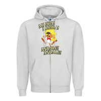 Dove Grey Funny Speedy Arriba arriba New Zipper Hoodie - artisFamous