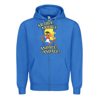True Royal Funny Speedy Arriba arriba New Zipper Hoodie - artisFamous