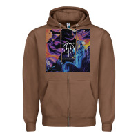 Chestnut Bring Me Spirit Zipper Hoodie - artisFamous