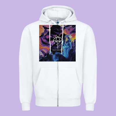 Bring Me Spirit Zipper Hoodie Designed By Artisfamous