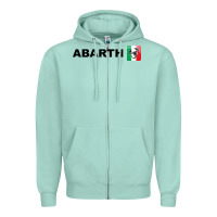 Seafoam abarth italy merch Zipper Hoodie - artisFamous