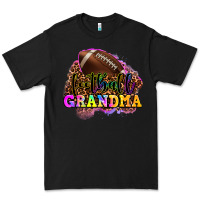 Black football grandma Premium Tee - OliviaCreatesArt
