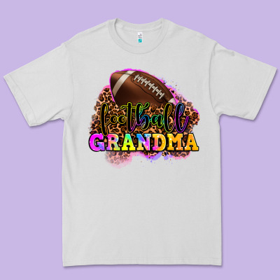 Football Grandma Premium Tee Designed By Oliviacreatesart