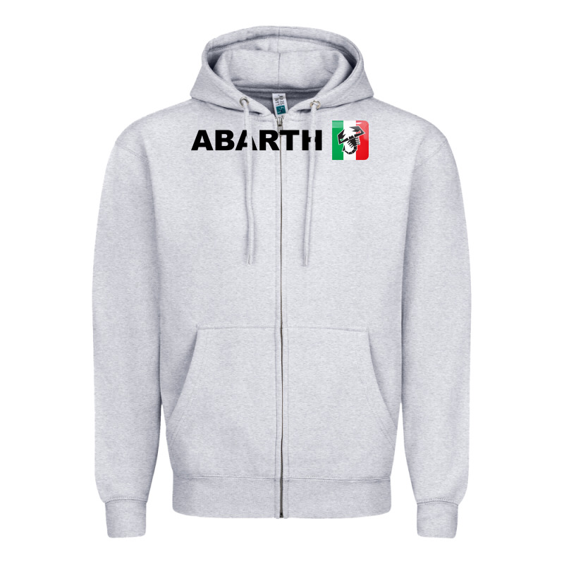 Abarth Italy Merch Zipper Hoodie by artisFamous | Teevron