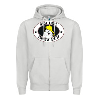 Dove Grey sea dog brew pub Zipper Hoodie - artisFamous