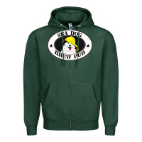 Sports Green sea dog brew pub Zipper Hoodie - artisFamous