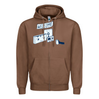 Chestnut analog retirement Zipper Hoodie - artisFamous