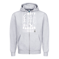 Heather Grey melt banana classic Zipper Hoodie - artisFamous