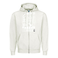 Oatmeal Heather melt banana classic Zipper Hoodie - artisFamous