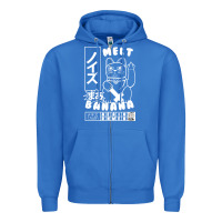 True Royal melt banana classic Zipper Hoodie - artisFamous