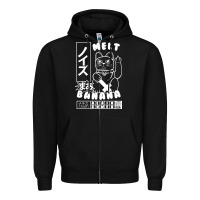 Black melt banana classic Zipper Hoodie - artisFamous