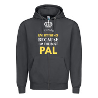 Smoke i'm the best pal Zipper Hoodie - artisFamous