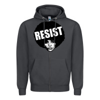 Smoke angela davis speaking Zipper Hoodie - artisFamous