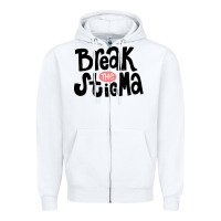 White end the stigma merch Zipper Hoodie - artisFamous