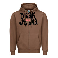 Chestnut end the stigma merch Zipper Hoodie - artisFamous