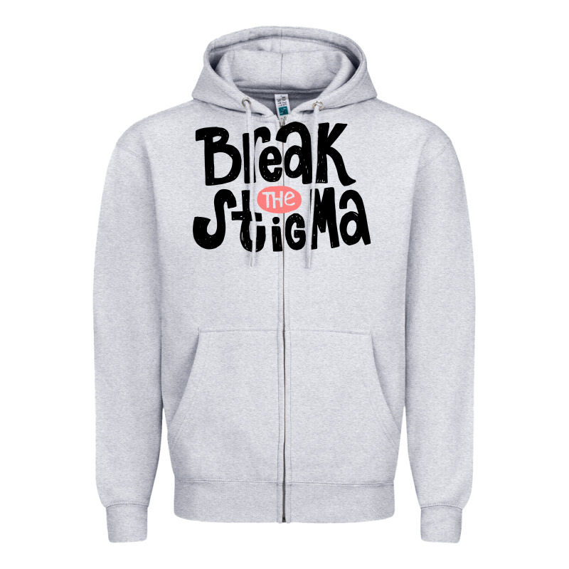 End The Stigma Merch Zipper Hoodie by artisFamous | Teevron
