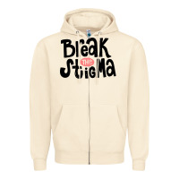 Sandshell end the stigma merch Zipper Hoodie - artisFamous