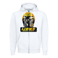 White lions drag speed Zipper Hoodie - artisFamous