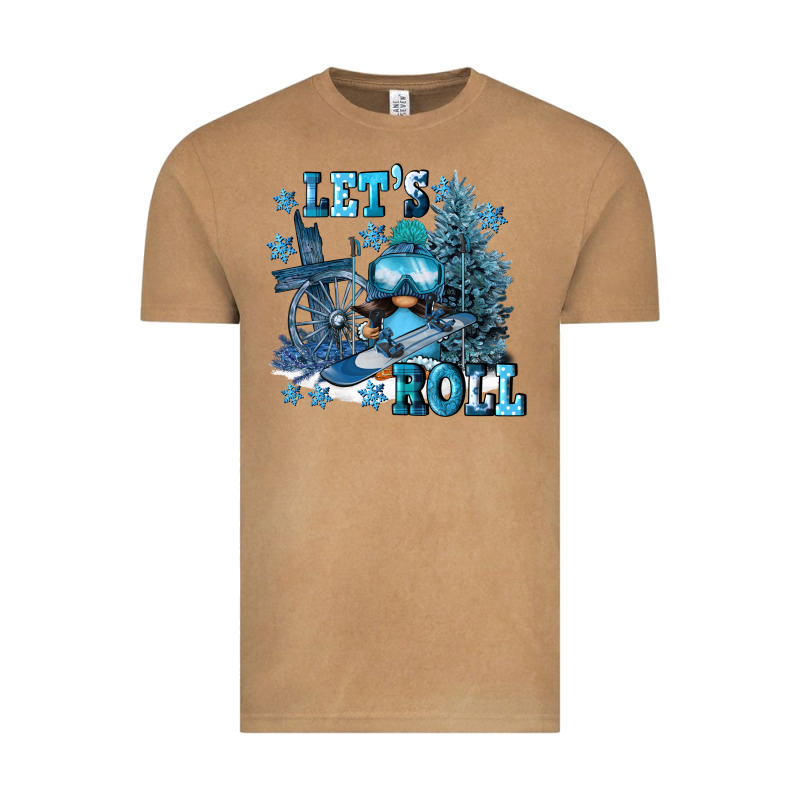 Let's Roll Vintage Tee by FaDigitalArtStudio | Teevron