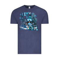 Vintage Denim let's roll Vintage Tee - FaDigitalArtStudio